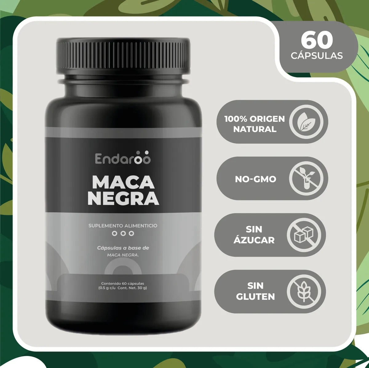 SUPLEMENTO MACA NEGRA (2x1)