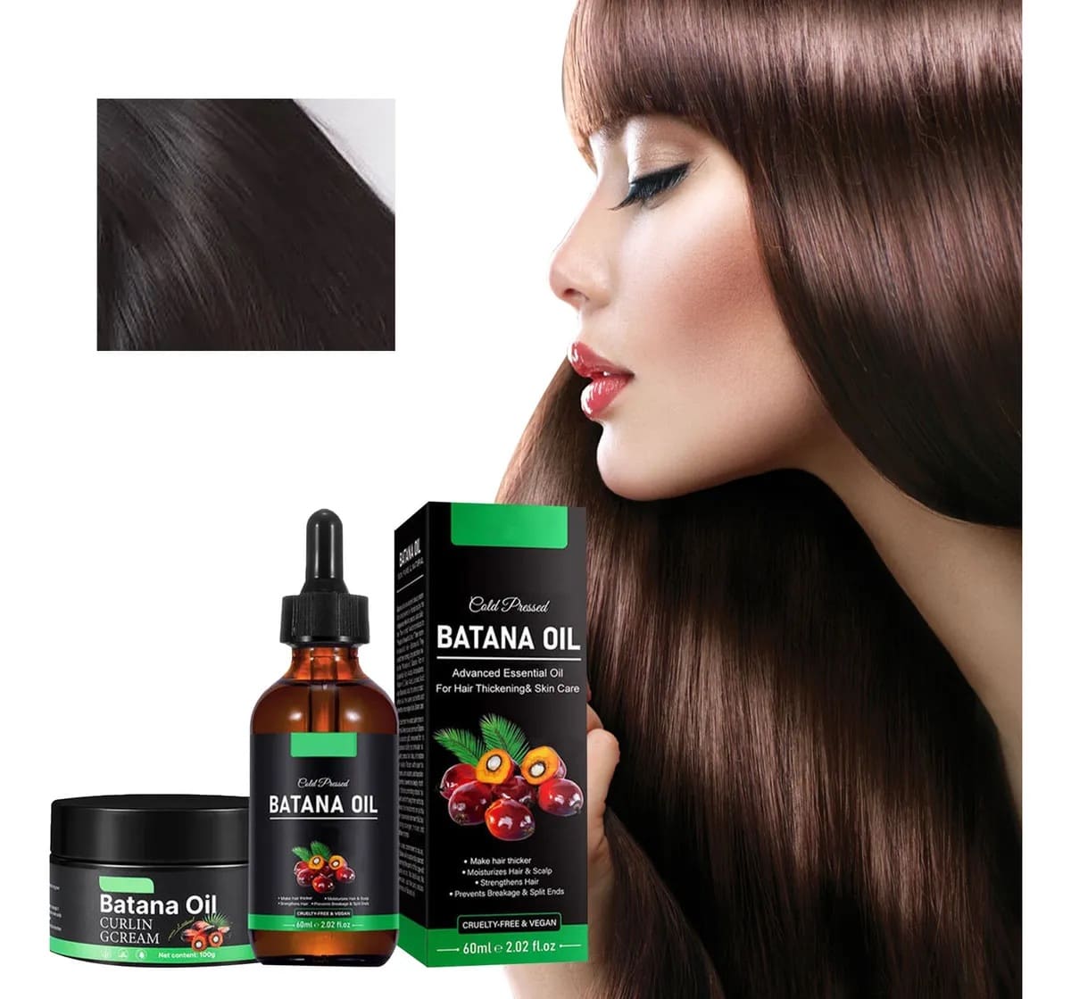 Aceite de Batana & Crema de batana 2x1