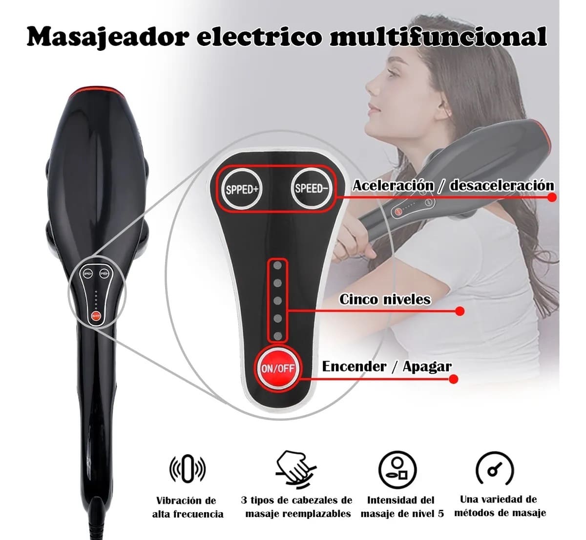 Masajeador de percusión