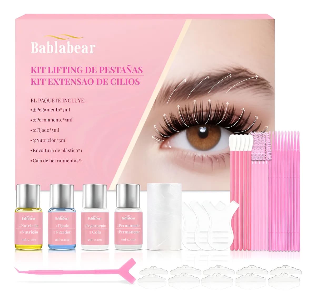 Lifting pestañas y cejas