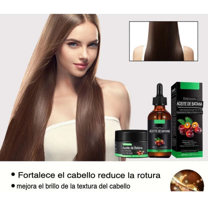 Aceite de Batana & Crema de batana 2x1