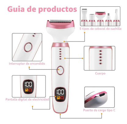 DEPILADORA 5 EN 1