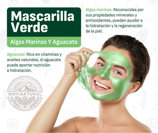 Mascarilla Verde Imagencit 🌿