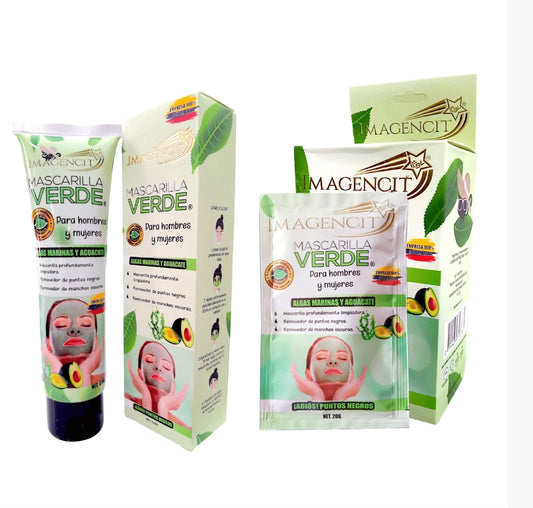 Mascarilla Verde Imagencit 🌿