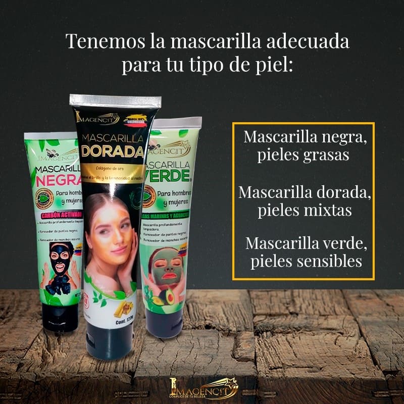 Mascarilla Verde Imagencit 🌿