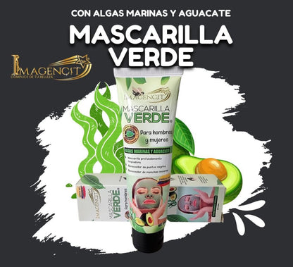 Mascarilla Verde Imagencit 🌿